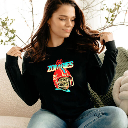 Go zombies Football Long Sleeve