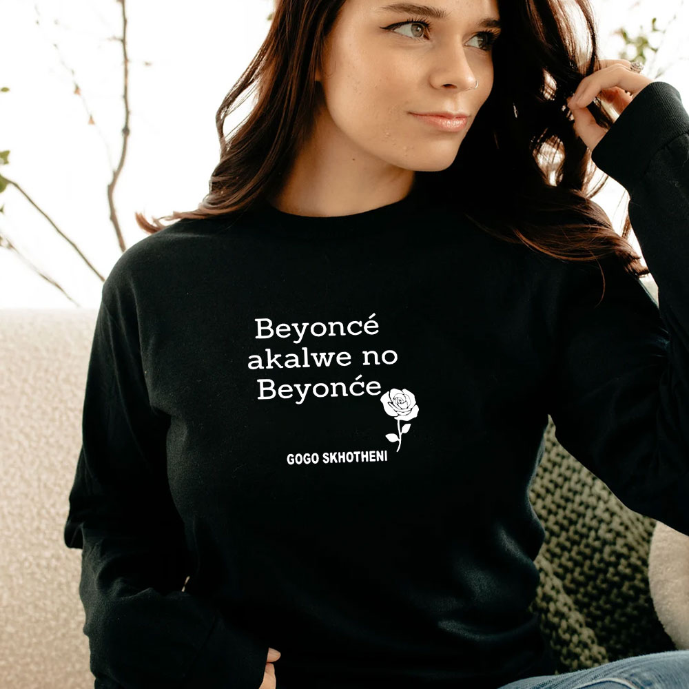 Gogo Skhotheni Beyonce Akalwe No Long Sleeve