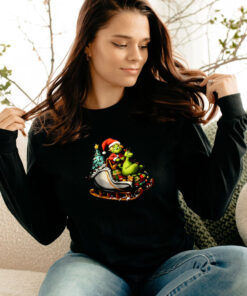 Grinch Sleigh Christmas Long Sleeve