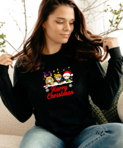 Harry Potter Happy Christmas Cartoon Long Sleeve