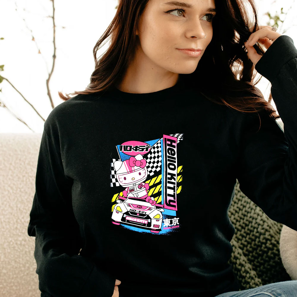 Hello Kitty Racer Graphic Long Sleeve