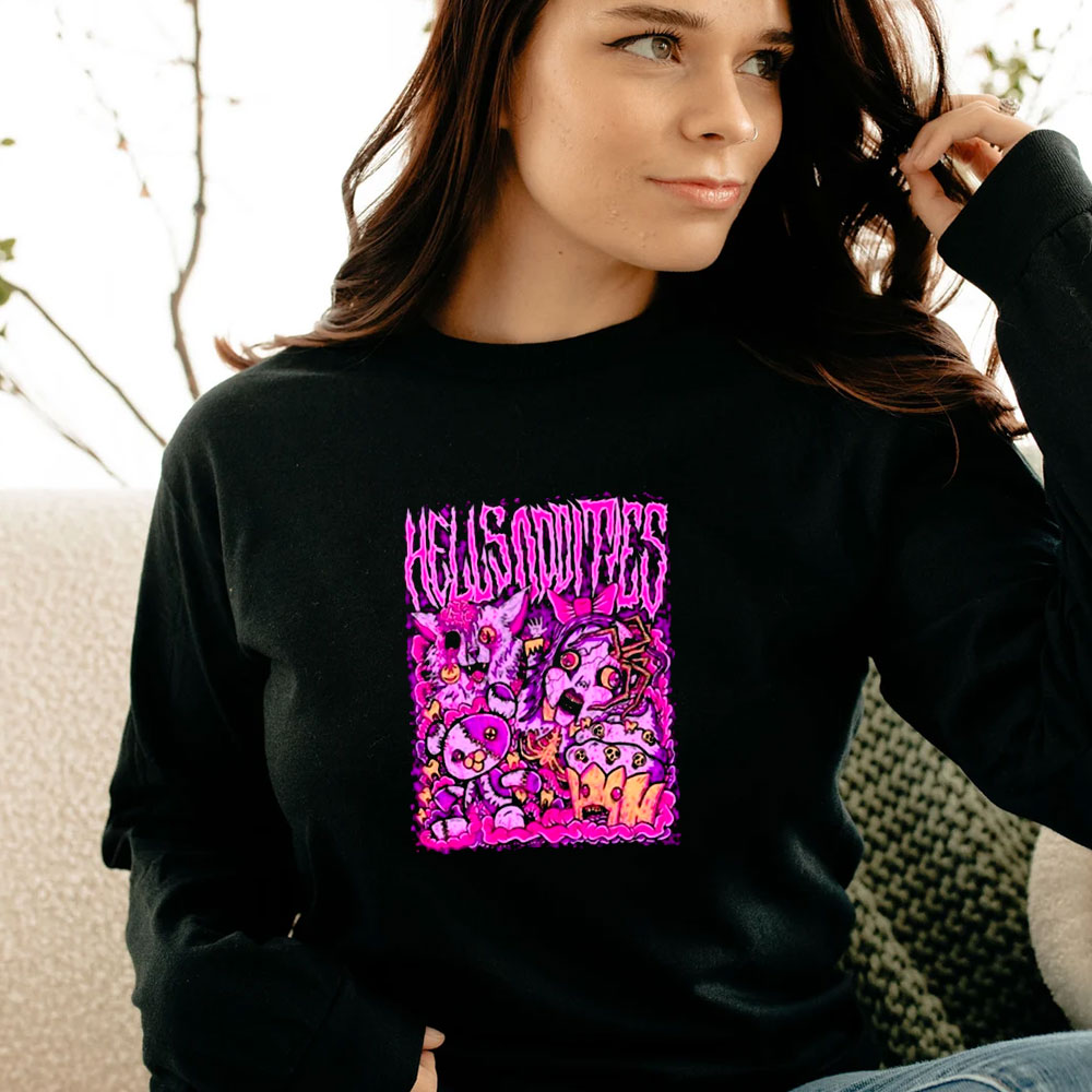 Hells Oddities Bits N' Pieces Long Sleeve