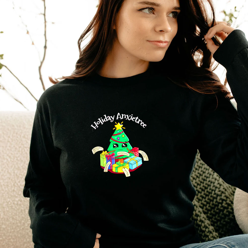 Holiday Anxietree Christmas Long Sleeve