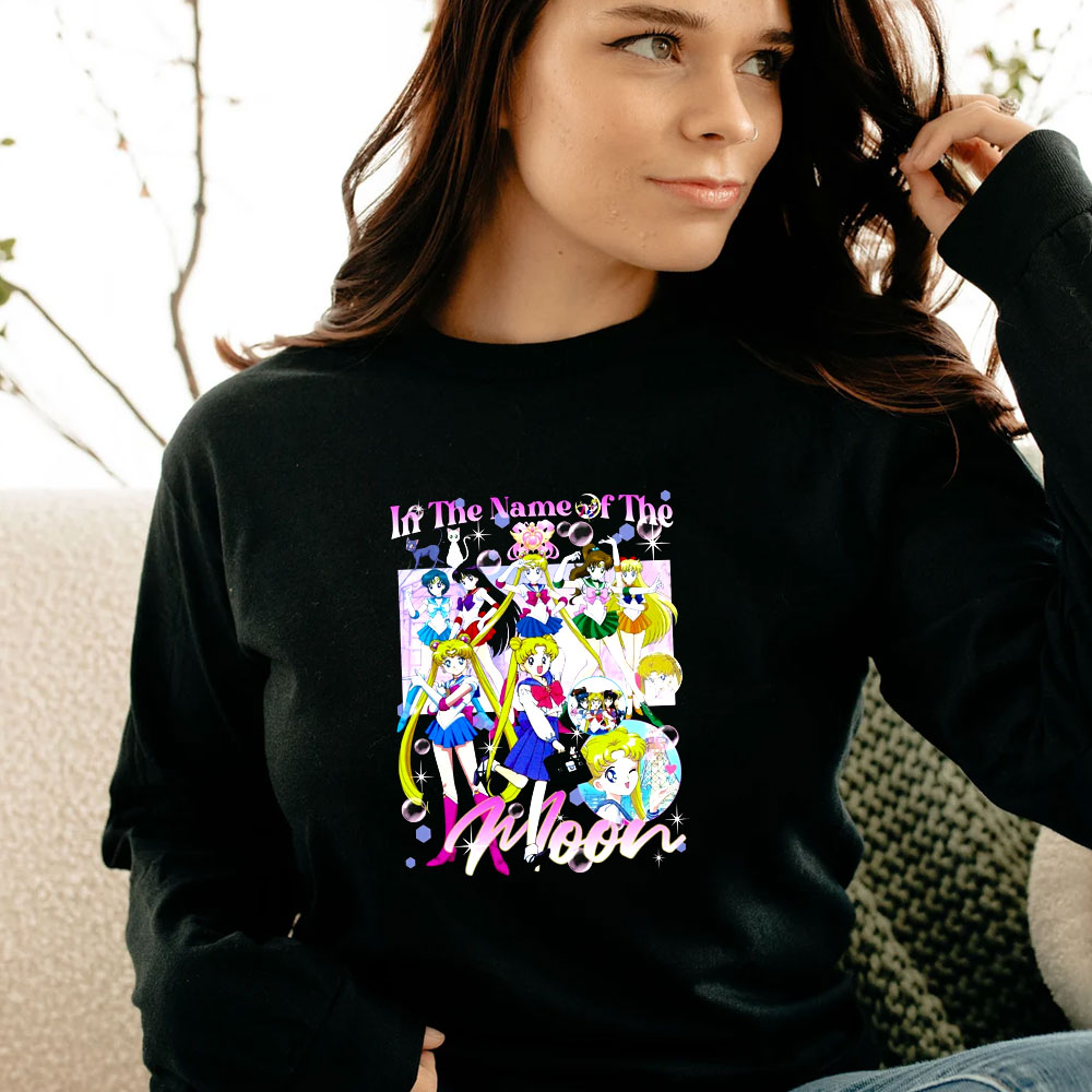 In The Name Of The Sailor Moon Vintage Long Sleeve