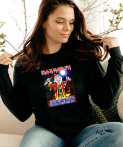 Iron Maiden No Prayer Santa Eddie Christmas Long Sleeve