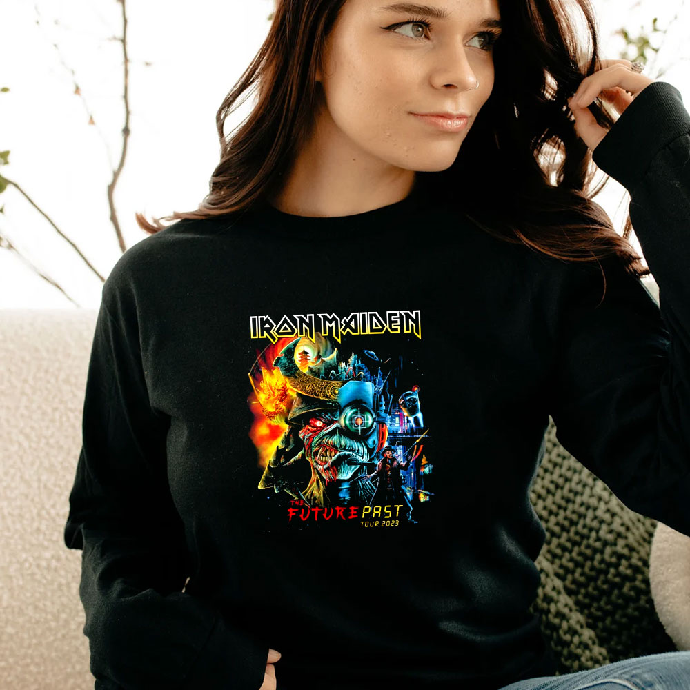 Iron Maiden The Future Past 2023 Tour Long Sleeve