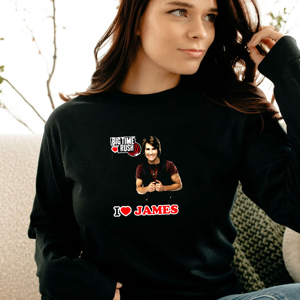 James Lovers Big Time Rush Long Sleeve