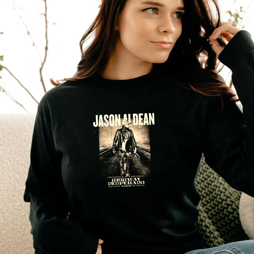 Jason Aldean Highway Desperado Tour Long Sleeve