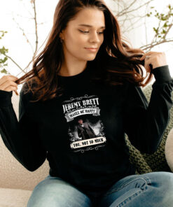 Jeremy Brett Makes Me Happy Long Sleeve