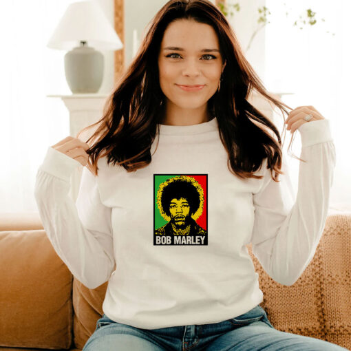 Jimi Hendrix Bob Marley Long Sleeve