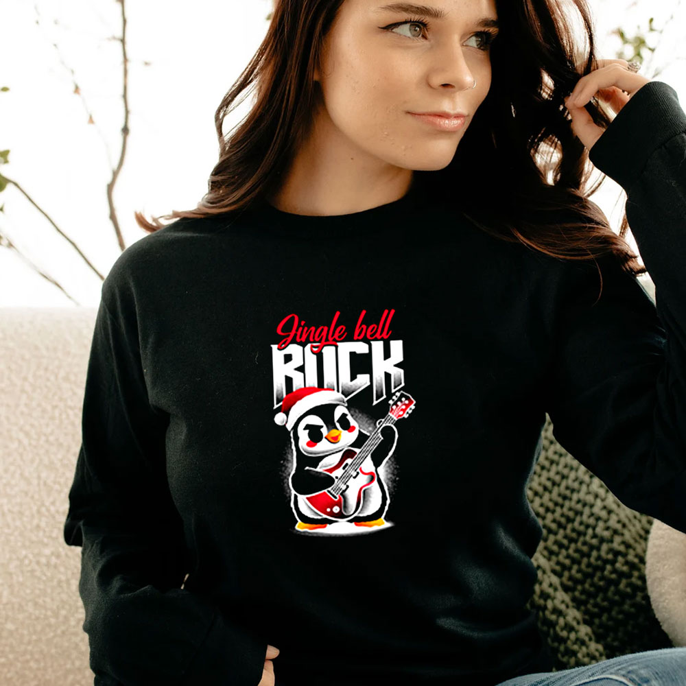 Jingle Bell Rock Penguin Long Sleeve