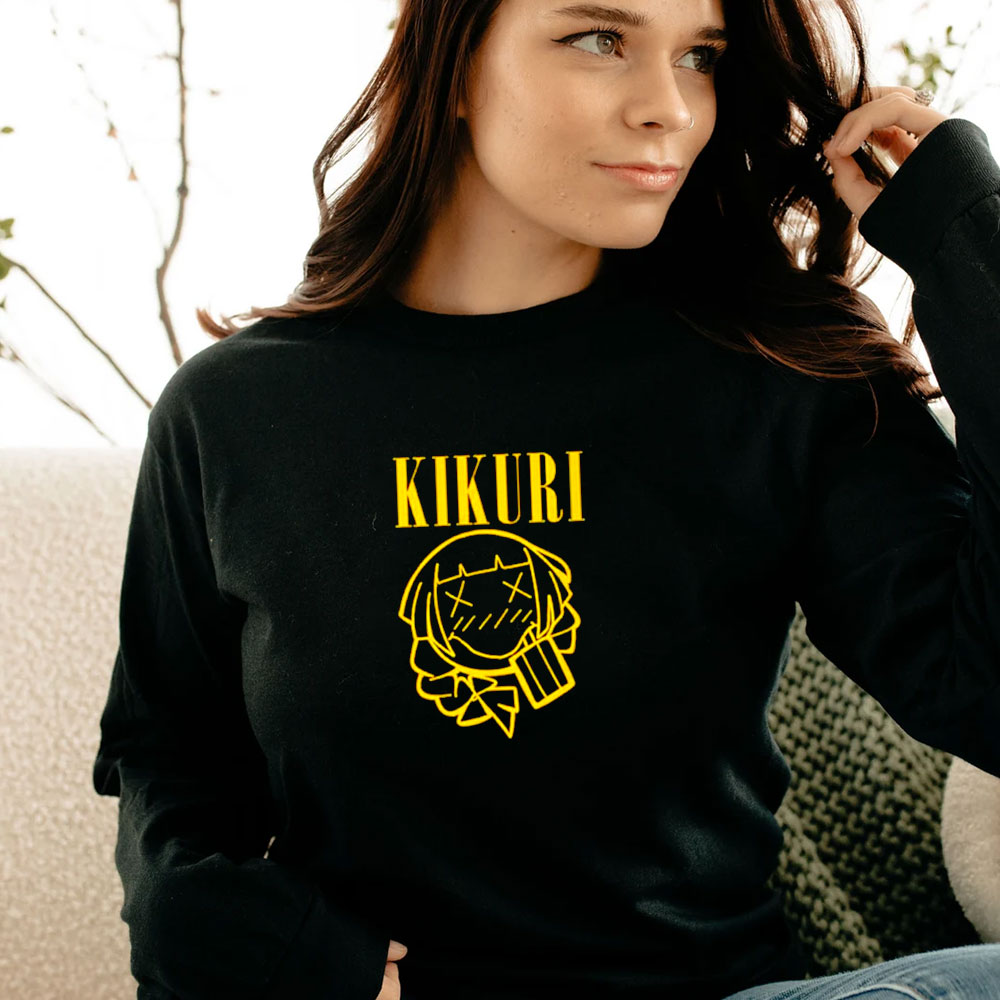 Kikuri Nirvana Parody Anime Long Sleeve