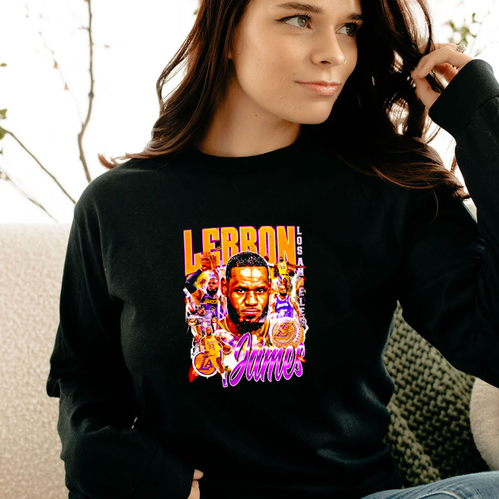 Lebron James Los Angeles Lakers Long Sleeve