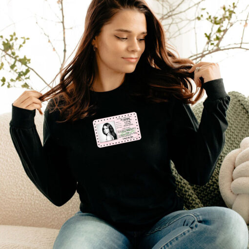 License Of Travel Card Lana Del Rey Long Sleeve