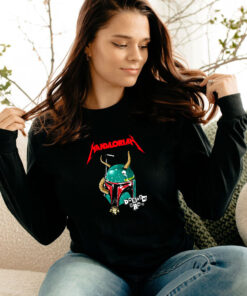 Mandalorian Damaged Armor Graphic Long Sleeve