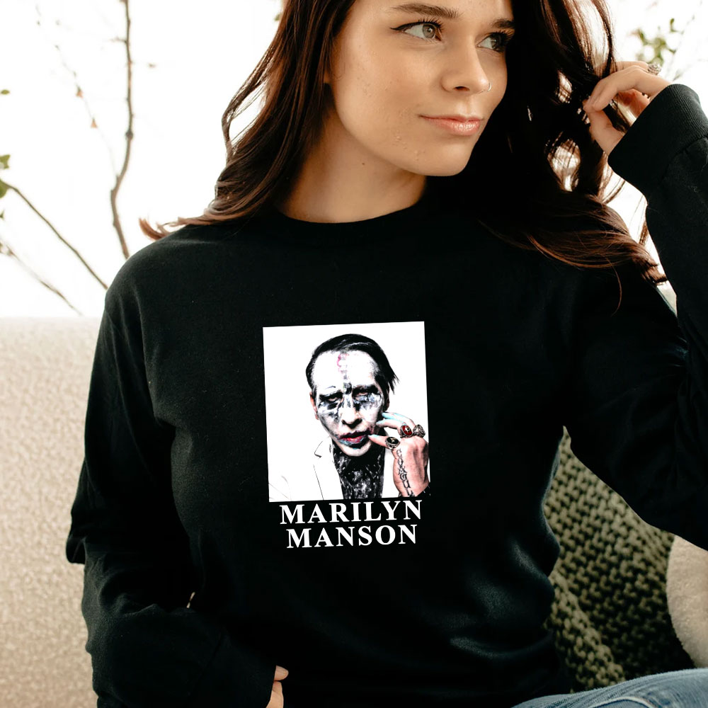 Marilyn Manson Heaven Upside Down Era Long Sleeve