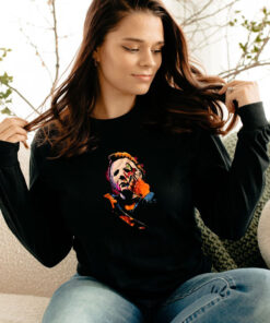 Michael Myers Mask Clown Long Sleeve