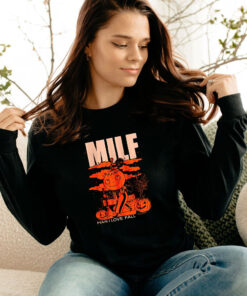 Milf Man I Love Fall Halloween Long Sleeve