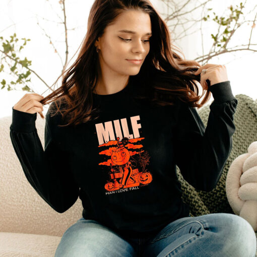 Milf Man I Love Fall Halloween Long Sleeve