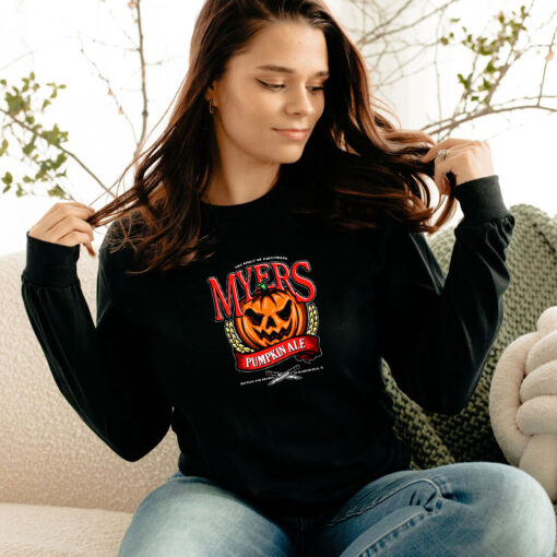 Myers Pumpkin Ale Michael Myers Halloween Long Sleeve