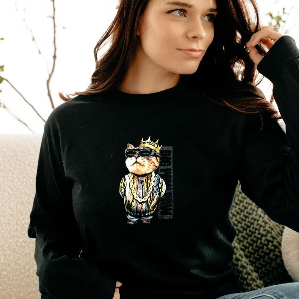 Notorious Big Paw Paw Biggie Coogie Long Sleeve