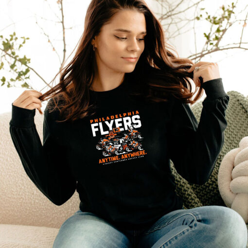 Philadelphia Flyers Anytime Anywhere Violent Gentlemen Hockey Club Long Sleeve