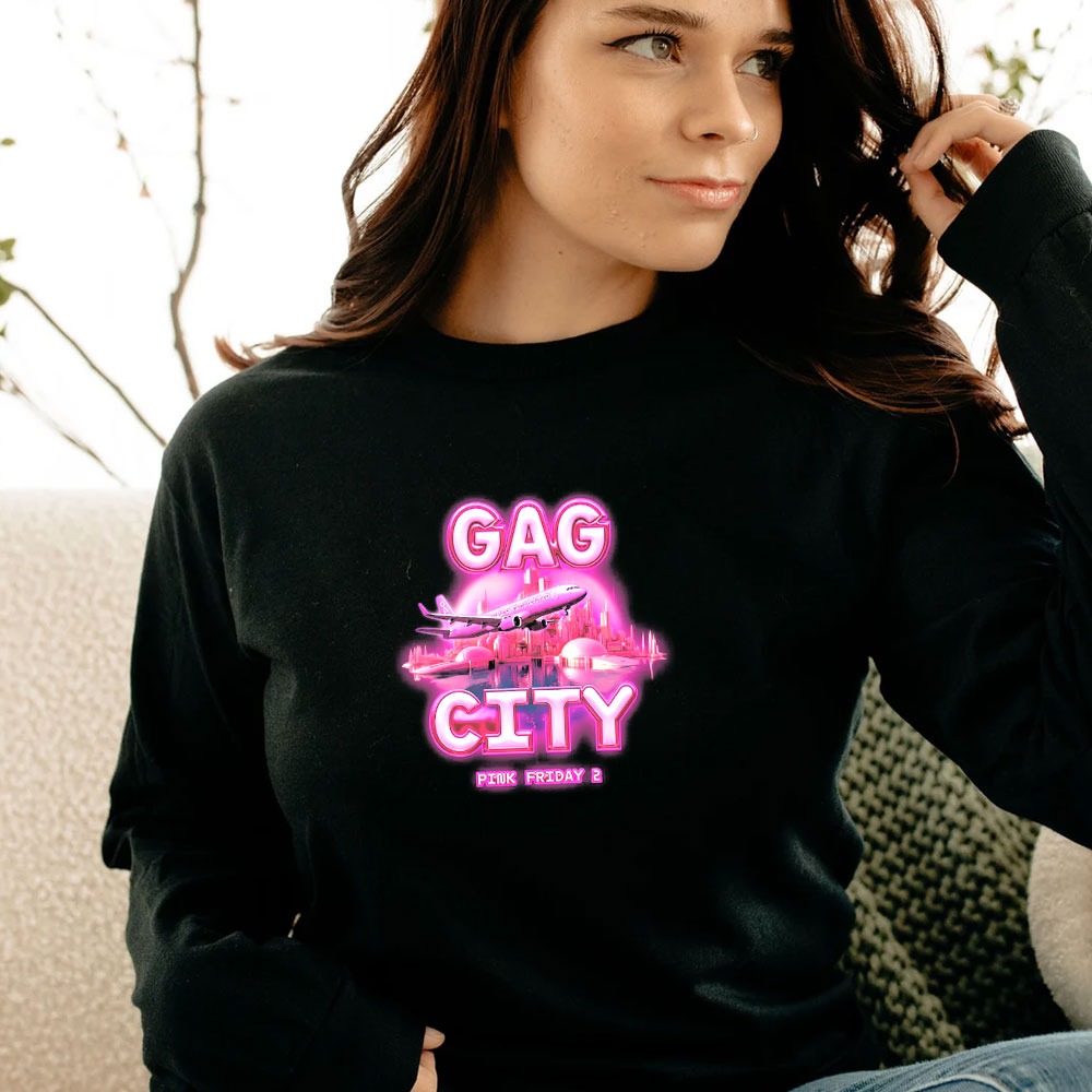 Pink Friday 2 Nicki Minaj Gag City Long Sleeve