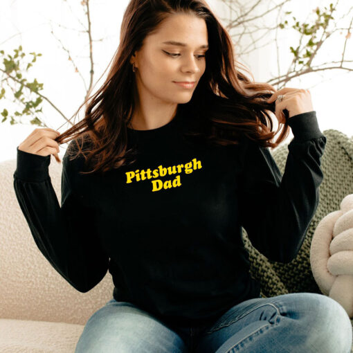 Pittsburgh Dad Logo Long Sleeve