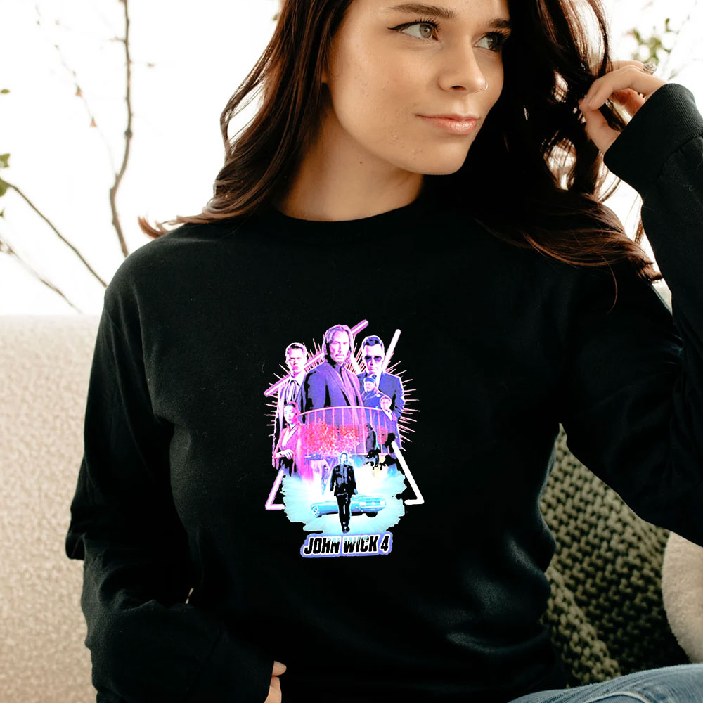 Poster Movie John Wick 4 Long Sleeve