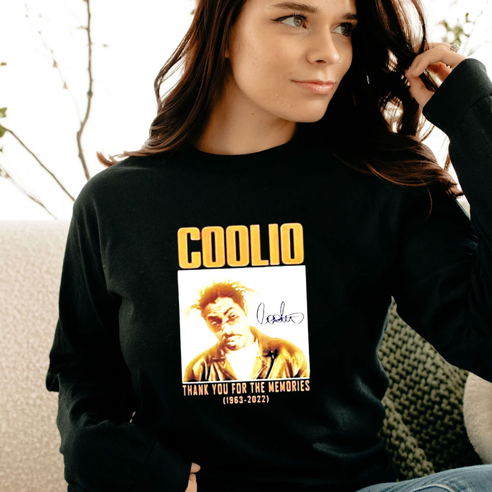 RIP Rapper Thank You For The Memories Coolio Long Sleeve