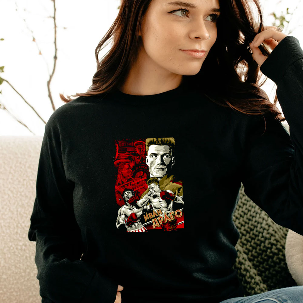 Rocky Part IV Movie Poster Long Sleeve