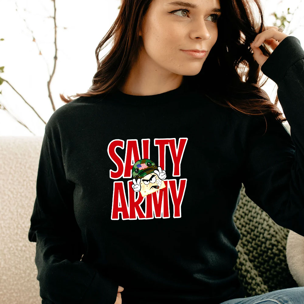 Salty Cracker Merch Big Salty Army Classic Long Sleeve