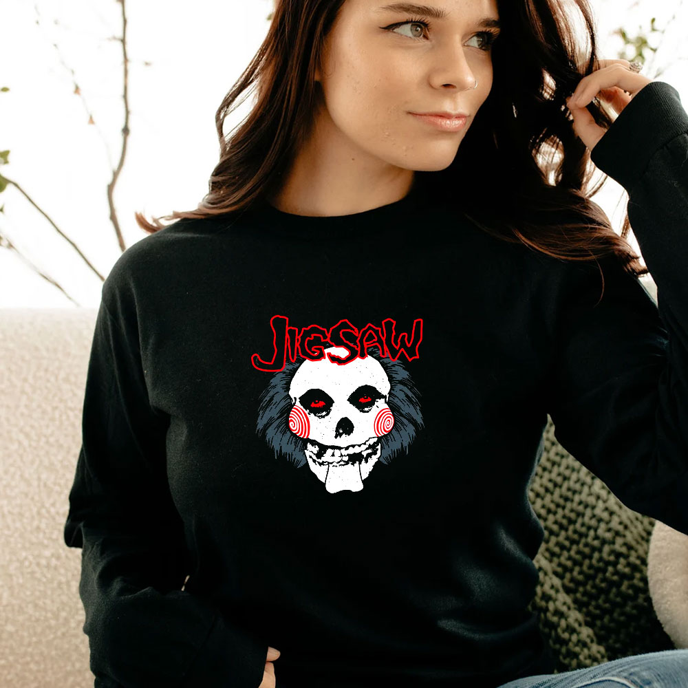 Saw Jigsaw Horror Movie Long Sleeve