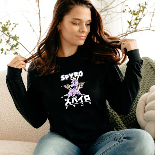 Spyro The Dragon Kanji Japan Long Sleeve