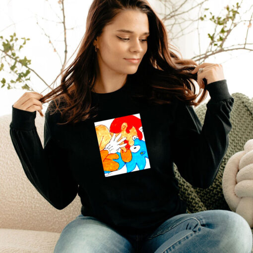 Stream Super Mario Kiss Sonic Funny Art Long Sleeve