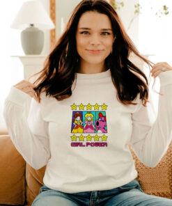 Super Mario Daisy Peach Birdo Girl Power Long Sleeve