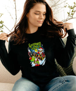 Super Mario Heavy Metal Santa Long Sleeve