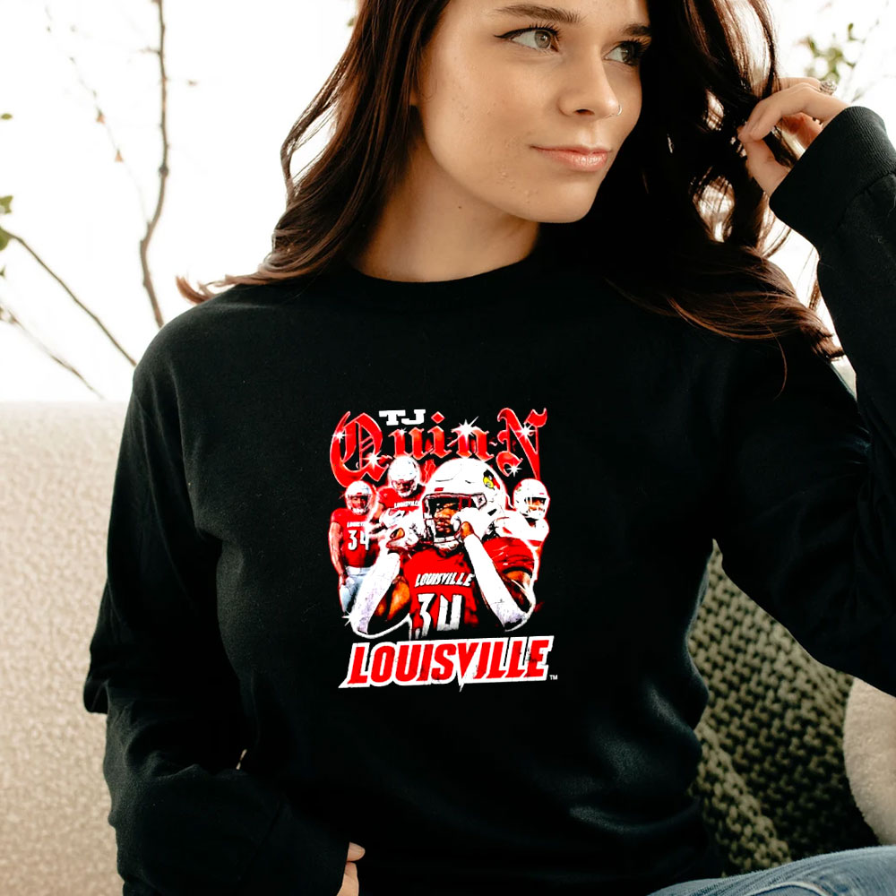 TJ Quinn Louisville Cardinals Football Long Sleeve