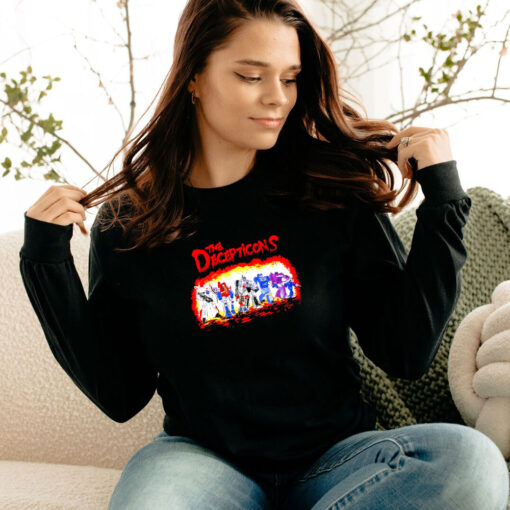 The Decepticons Jetfire Starscream Megatron Long Sleeve