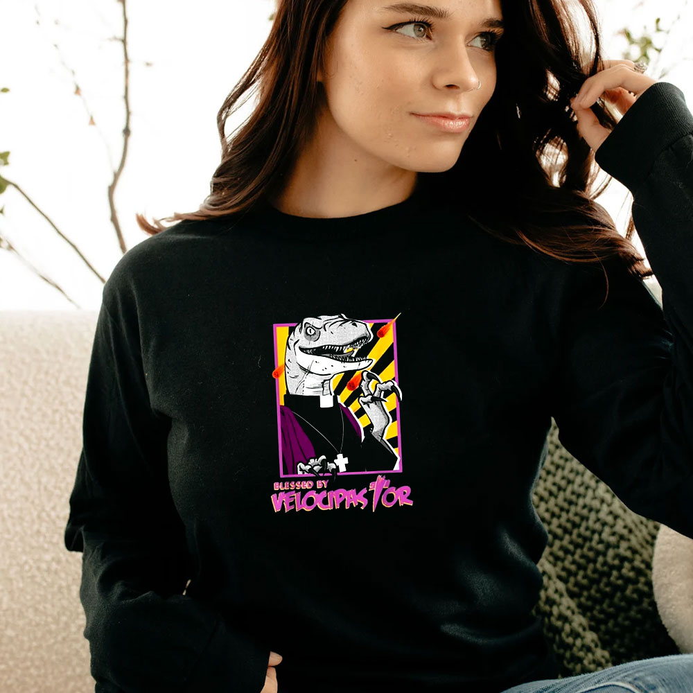 The Velocipastor Dinosaur Classic Long Sleeve