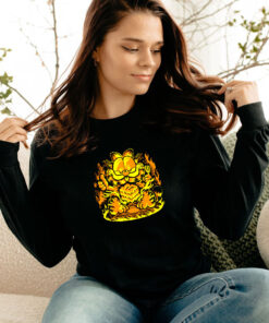 Three Layer Ritual Garfield And Lasagna Long Sleeve