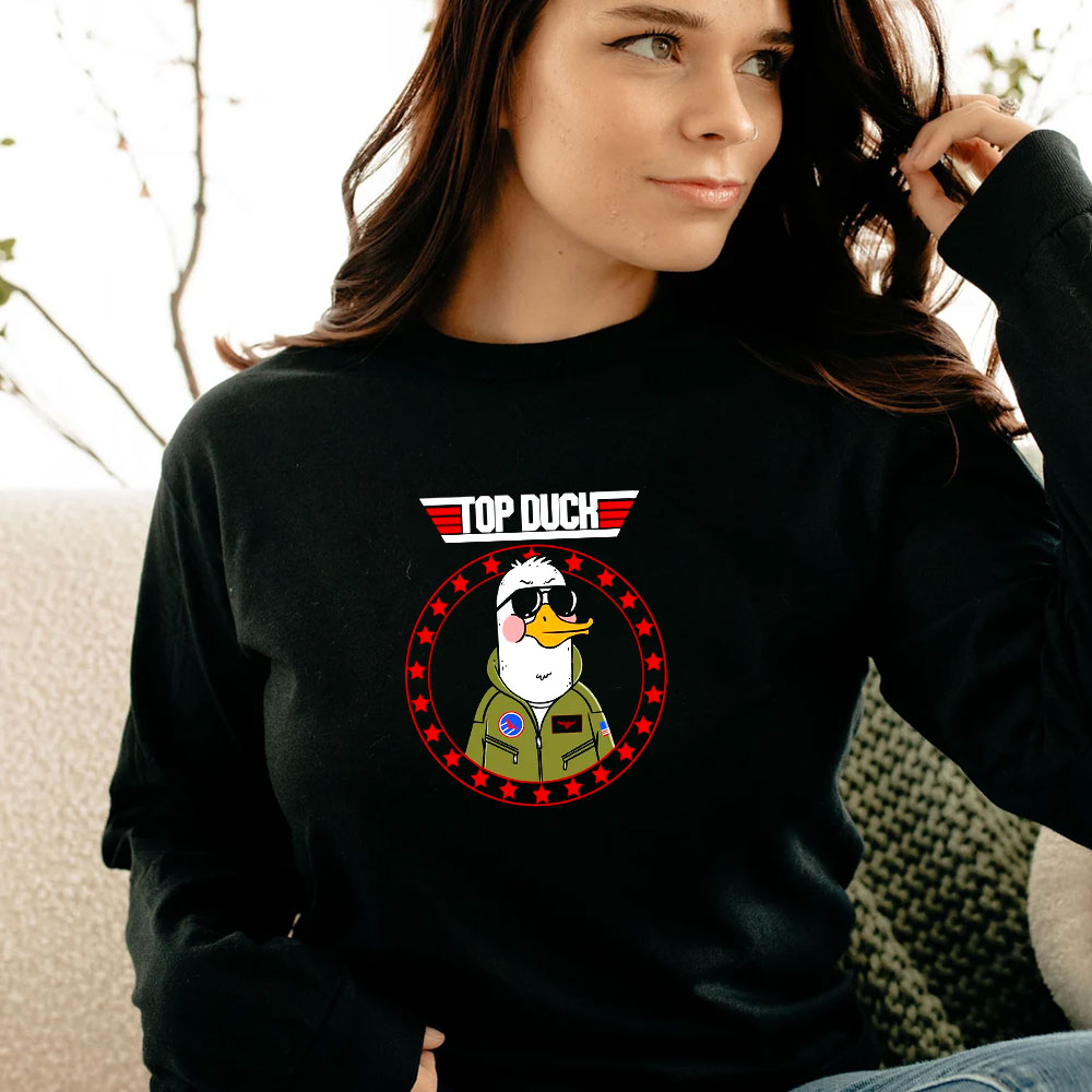 Top Duck Parody Long Sleeve