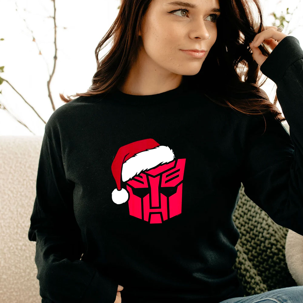 Transformers Autobot Santa Long Sleeve