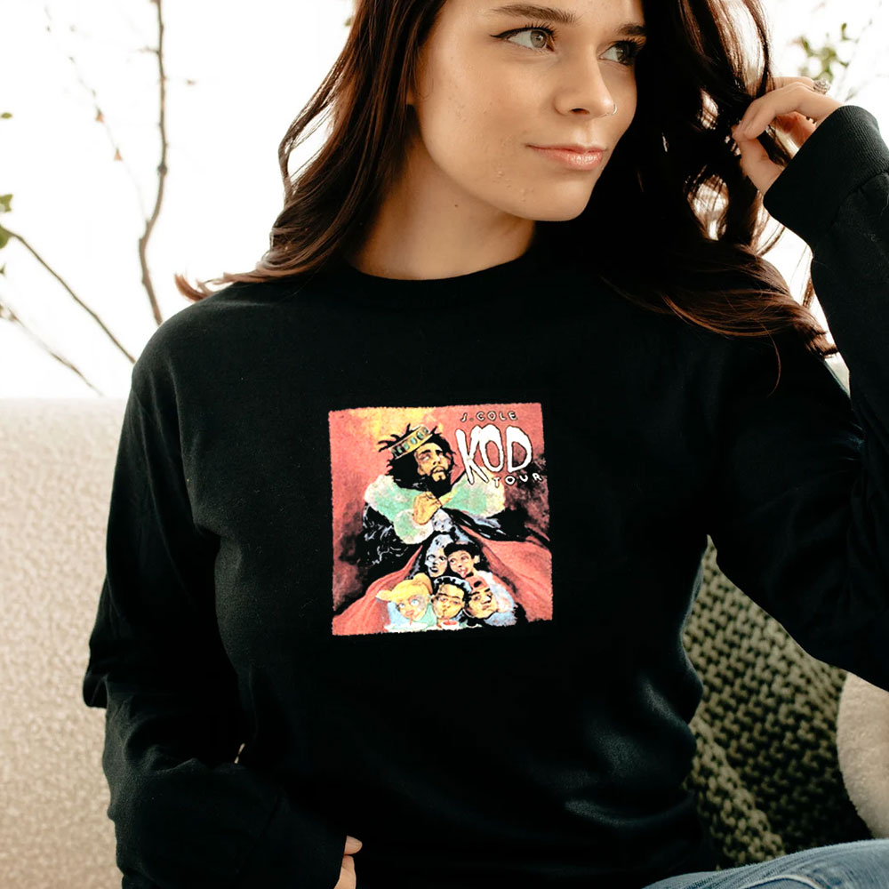 Vintage 2018 KOD J Cole Tour Long Sleeve