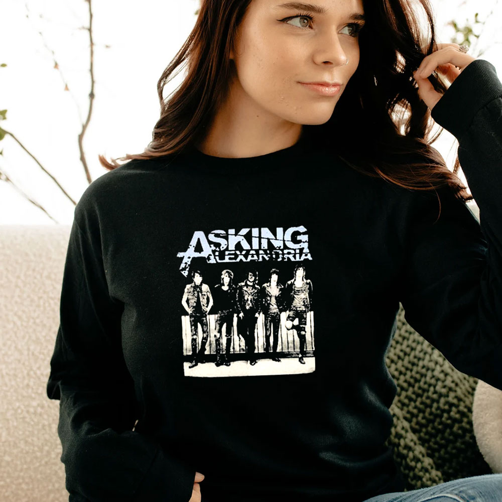 Vintage Band Asking Alexandria Tour Long Sleeve