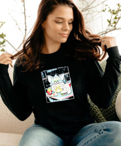 Vintage Cartoon Tom and Jerry Long Sleeve