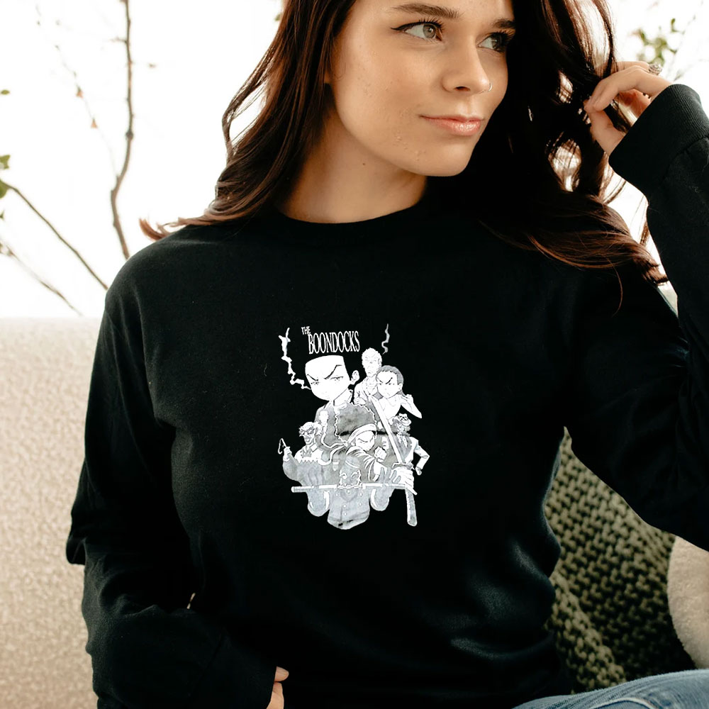 Vintage Characters Comedy Boondocks Long Sleeve