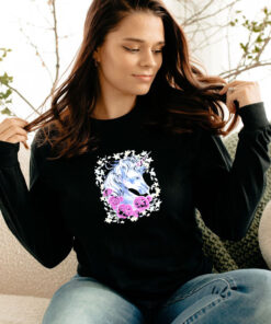 Vintage Graphic Stars Unicorn Roses Long Sleeve