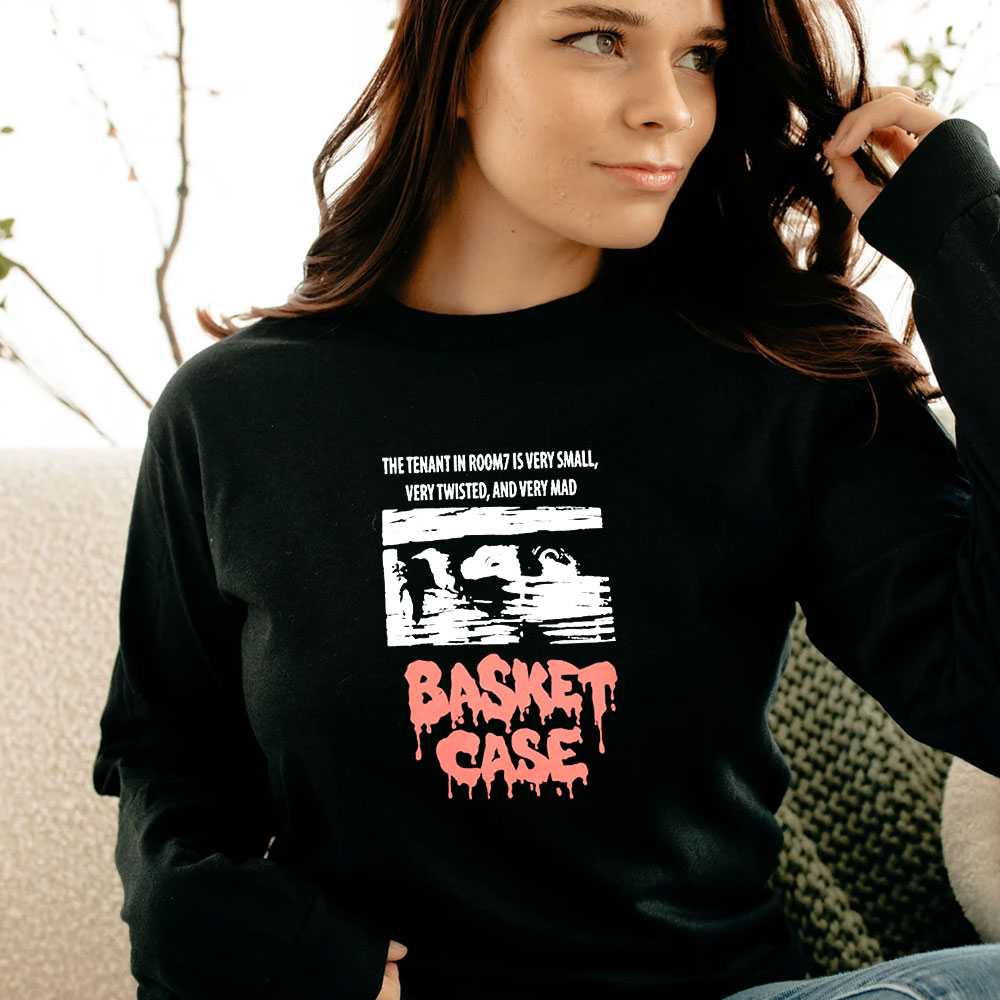 Vintage Horror Movie Basket Case Long Sleeve