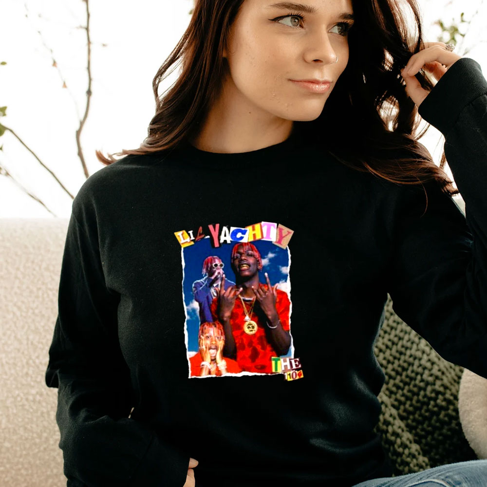 Vintage Lil Yachty Graphic Bootleg Long Sleeve